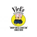Vick's Cleaners Logo